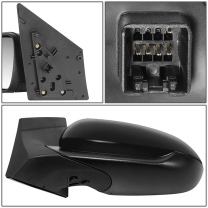 RETROVISOR MIRROR - OE STYLE - HYUNDAI ACCENT 18-22 - WITH POWER WITH HEATED GLASS - DRIVER SIDE - PAINT TO MATCH - BLACK