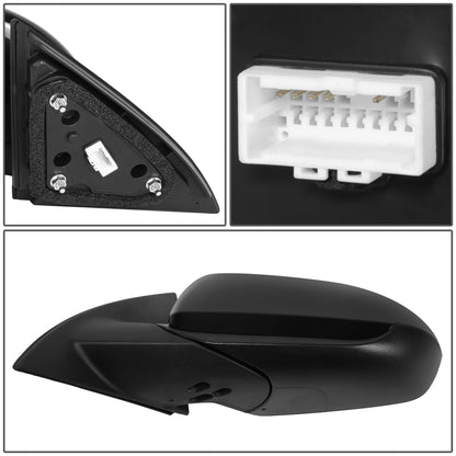 RETROVISOR MIRROR - OE STYLE - HYUNDAI ELANTRA GT 18-20 - WITH POWER - DRIVER SIDE - PAINT TO MATCH - BLACK