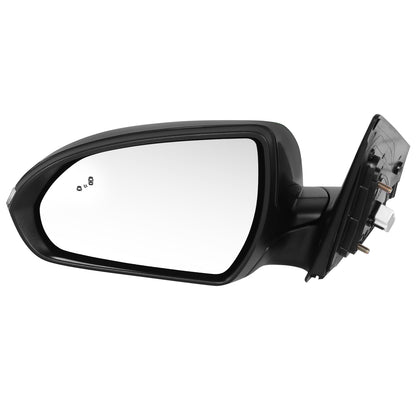 RETROVISOR MIRROR - OE STYLE - HYUNDAI ELANTRA 2017-2018 - WITH POWER WITH HEATED GLASS WITH TURN SIGNAL WITH BLIND SPOT KOREA BUILT - DRIVER LEFT SIDE - BLACK
