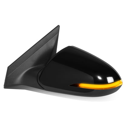 RETROVISOR MIRROR - OE STYLE - HYUNDAI ELANTRA 2017-2018 - WITH MEMORY WITH HEATED GLASS WITH TURN SIGNAL WITH BLIND SPOT KOREA BUILT - DRIVER LEFT SIDE - BLACK