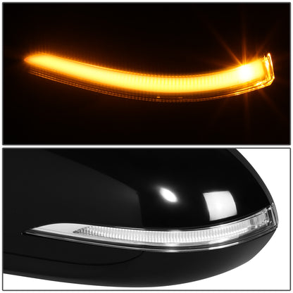 RETROVISOR MIRROR - OE STYLE - HYUNDAI ELANTRA 2017-2018 - WITH MEMORY WITH HEATED GLASS WITH TURN SIGNAL WITH BLIND SPOT KOREA BUILT - DRIVER LEFT SIDE - BLACK