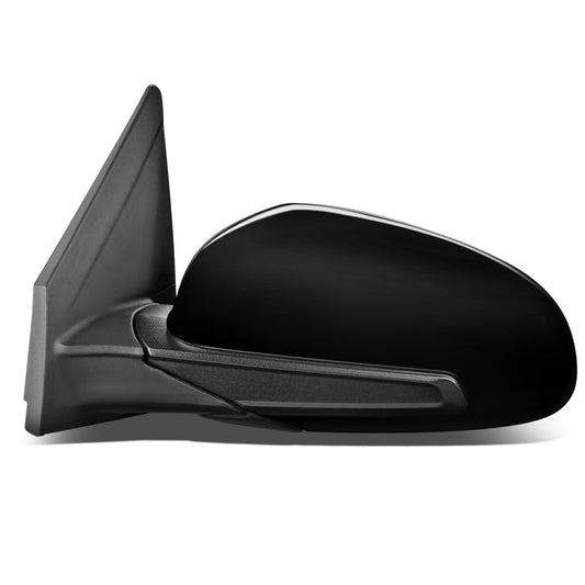 RETROVISOR MIRROR - OEM - 18-20 HYUNDAI KONA - POWERED - FOLDING - W/ SPOTTER GLASS - BLACK MATERIAL - LEFT