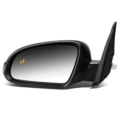 RETROVISOR MIRROR - OEM - 18-20 HYUNDAI KONA - POWERED - HEATED - W/ SIGNAL LIGHT - W/ BSD - FOLDING - BLACK MATERIAL - LEFT