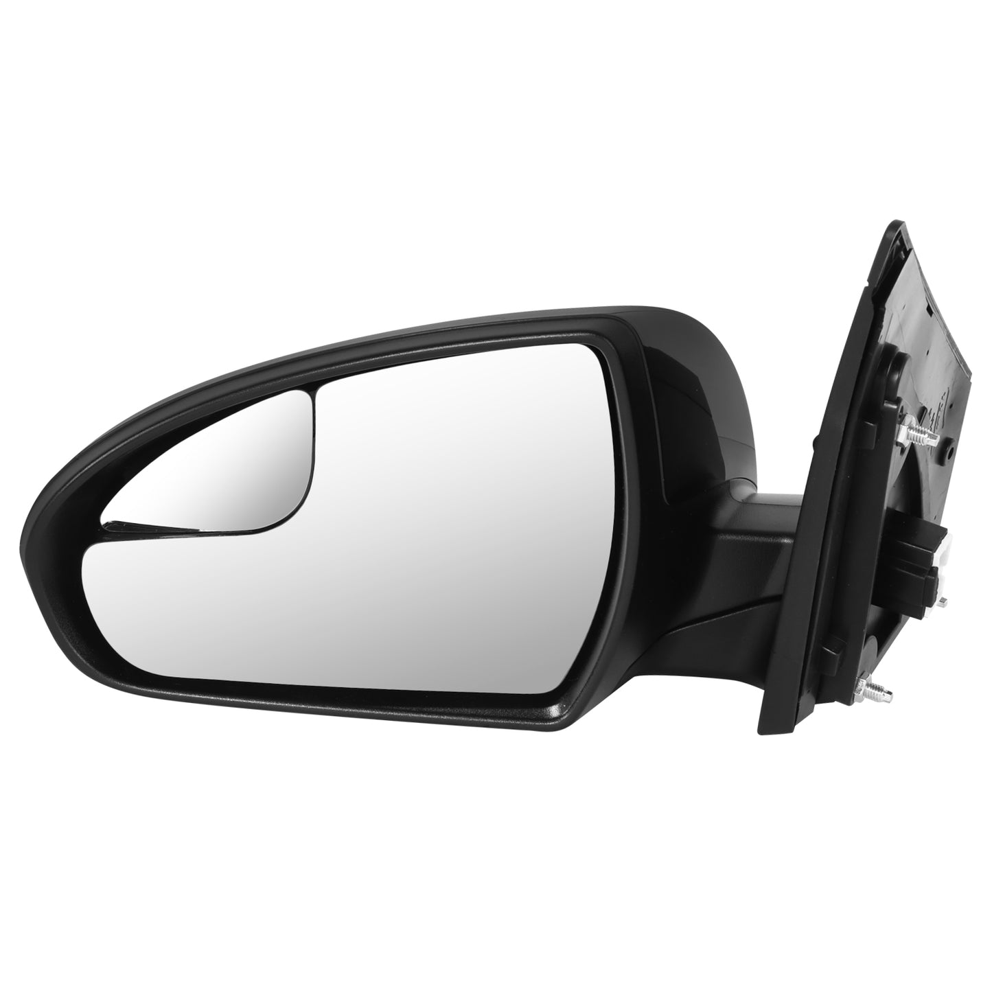 RETROVISOR MIRROR - OE STYLE - HYUNDAI IONIQ 17-22 - WITH POWER WITH HEATED GLASS - FOR PLUG-IN EV SE LIMITED - DRIVER SIDE - PAINT TO MATCH - BLACK