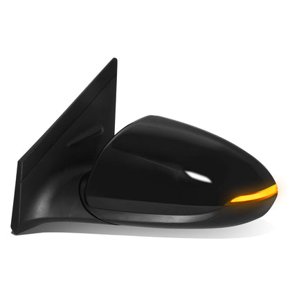 RETROVISOR MIRROR - OE STYLE - HYUNDAI IONIQ 17-22 - WITH POWER WITH HEATED GLASS WITH TURN SIGNAL - DRIVER SIDE - PAINT TO MATCH - BLACK