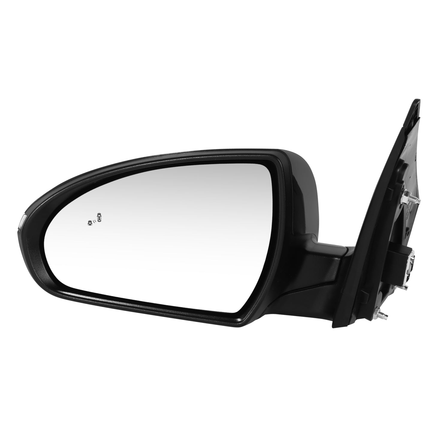 RETROVISOR MIRROR - OE STYLE - HYUNDAI IONIQ 17-22 - WITH POWER WITH HEATED GLASS WITH TURN SIGNAL - DRIVER SIDE - PAINT TO MATCH - BLACK
