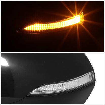 RETROVISOR MIRROR - OE STYLE - HYUNDAI IONIQ 17-22 - WITH POWER WITH HEATED GLASS WITH TURN SIGNAL - DRIVER SIDE - PAINT TO MATCH - BLACK