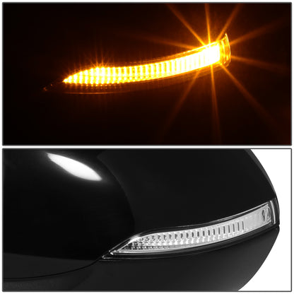 RETROVISOR MIRROR - OE STYLE - HYUNDAI IONIQ 18-21 - WITH POWER WITH TURN SIGNAL WITH BLIND SPOT - PLUG-IN WITH ULTIMATE PACKAGE ONLY - DRIVER SIDE - PAINT TO MATCH - BLACK