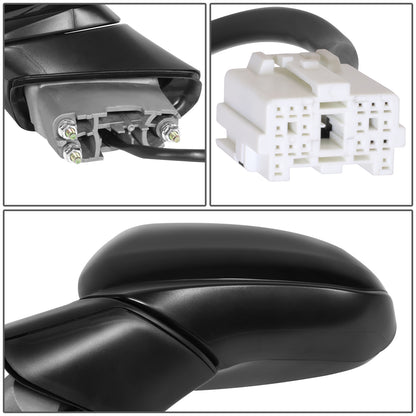 RETROVISOR MIRROR - OE STYLE - HYUNDAI SANTA FE 19-20 - WITH POWER - DRIVER SIDE - PAINT TO MATCH - BLACK