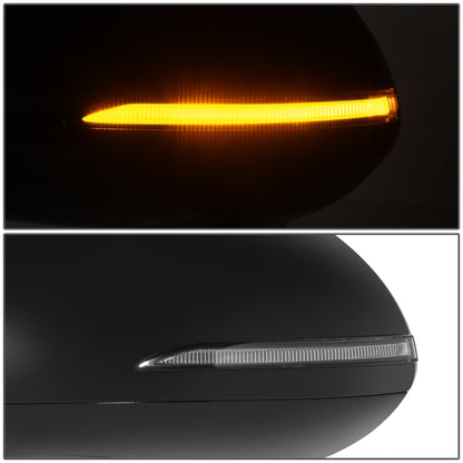 RETROVISOR MIRROR - OE STYLE - HYUNDAI SONATA 20-23 - WITH POWER WITH HEATED GLASS WITH BLIND SPOT - N LINE/SEL PLUS/SPORT MODELS - DRIVER SIDE - PAINT TO MATCH - BLACK