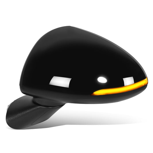 RETROVISOR MIRROR - OE STYLE - HYUNDAI SONATA 2020-2023 - WITH POWER WITH HEATED GLASS WITH BLIND SPOT - DRIVER LEFT SIDE - BLACK