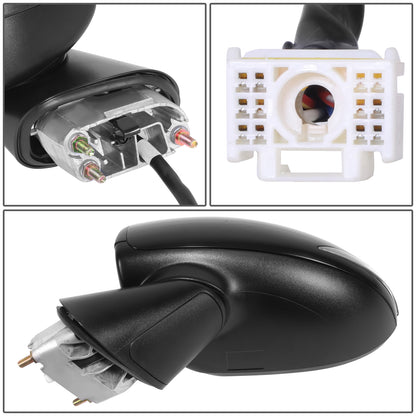 RETROVISOR MIRROR - OE STYLE - HYUNDAI SONATA 2020-2023 - WITH POWER WITH HEATED GLASS WITH BLIND SPOT - DRIVER LEFT SIDE - BLACK