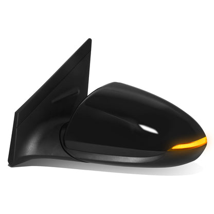 RETROVISOR MIRROR - OE STYLE - HYUNDAI IONIQ 17-22 - WITH POWER WITH HEATED GLASS WITH PUDDLE WITH TURN SIGNAL WITH MEMORY - DRIVER SIDE - PAINT TO MATCH - BLACK