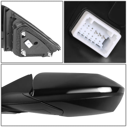 RETROVISOR MIRROR - OE STYLE - HYUNDAI ELANTRA 21-23 - WITH POWER KOREA BUILT - DRIVER SIDE - PAINT TO MATCH - BLACK