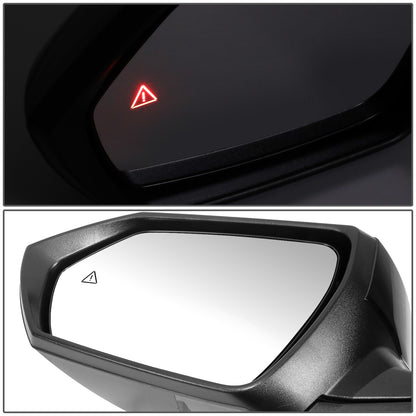 RETROVISOR MIRROR - OE STYLE - HYUNDAI ELANTRA 2021-2023 - WITH POWER WITH HEATED GLASS U.S BUILT - DRIVER LEFT SIDE - BLACK