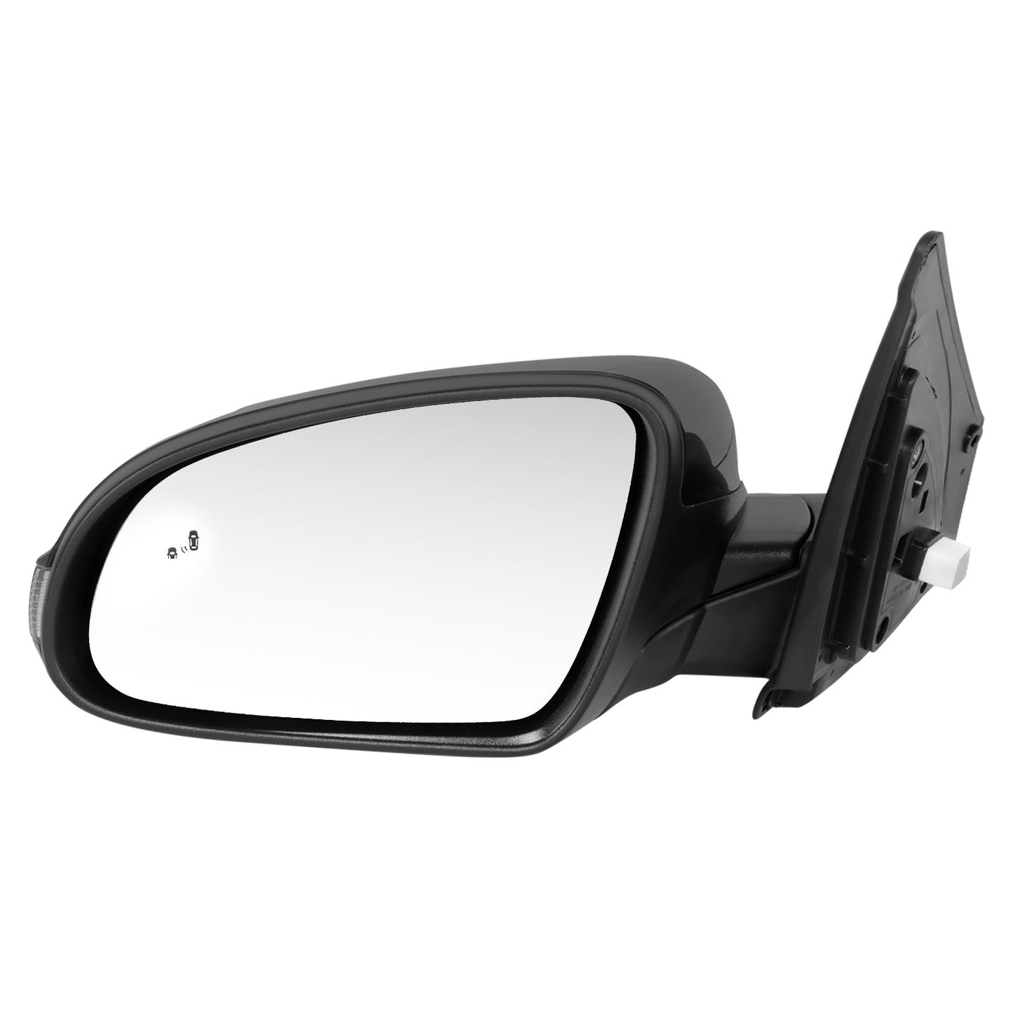 RETROVISOR MIRROR - OE STYLE - HYUNDAI KONA 22-23 - WITH POWER WITH HEATED GLASS WITH TURN SIGNAL - DRIVER SIDE - PAINT TO MATCH - BLACK