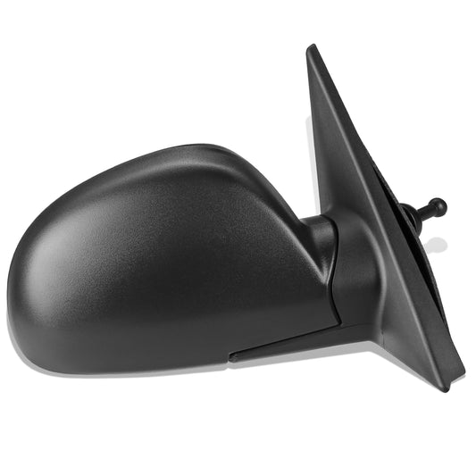 RETROVISOR MIRROR - OEM - 02-05 HYUNDAI ACCENT - MANUAL - TEXTURED - BLACK - RIGHT