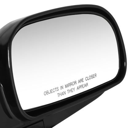 RETROVISOR MIRROR - OE STYLE - HYUNDAI SANTA FE 03-04 - WITH POWER WITH HEATED GLASS - PASSENGER SIDE - PAINT TO MATCH - BLACK