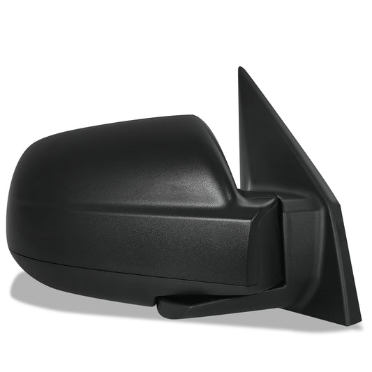 RETROVISOR MIRROR - OEM - 05-09 HYUNDAI TUCSON - MANUAL - TEXTURED - BLACK - RIGHT