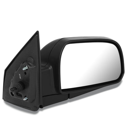 RETROVISOR MIRROR - OEM - 05-09 HYUNDAI TUCSON - MANUAL - TEXTURED - BLACK - RIGHT