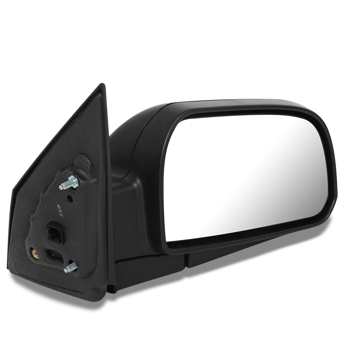 RETROVISOR MIRROR - OEM - 05-09 HYUNDAI TUCSON - POWERED - HEATED - TEXTURED - BLACK - RIGHT