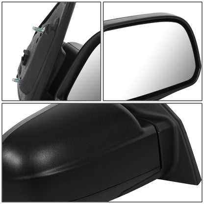 RETROVISOR MIRROR - OEM - 05-09 HYUNDAI TUCSON - POWERED - HEATED - TEXTURED - BLACK - RIGHT