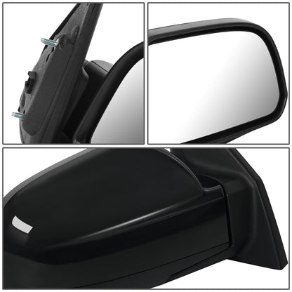 RETROVISOR MIRROR - OEM - 05-09 HYUNDAI TUCSON - POWERED - HEATED - PAINTABLE - BLACK - RIGHT