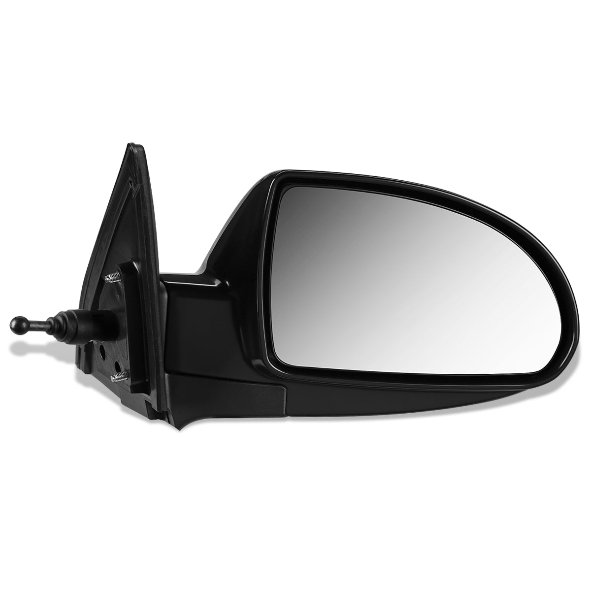 RETROVISOR MIRROR - OEM - 07-10 HYUNDAI ELANTRA - MANUAL - BLACK - RIGHT