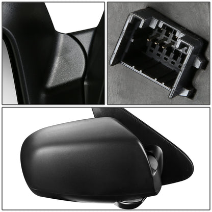 RETROVISOR MIRROR - OEM - 07-09 HYUNDAI SANTA FE - POWERED - TEXTURED - BLACK - RIGHT