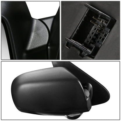 RETROVISOR MIRROR - OEM - 07-12 HYUNDAI SANTA FE - POWERED - HEATED - TEXTURED - BLACK - RIGHT