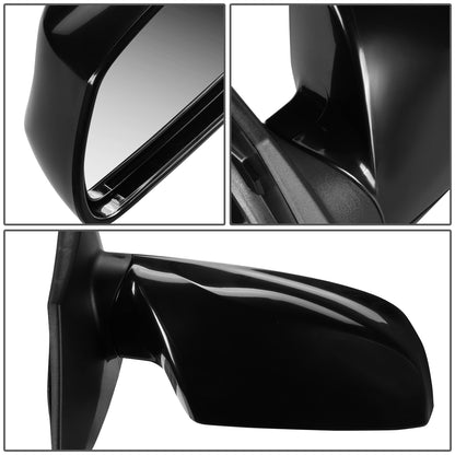 RETROVISOR MIRROR - OEM - 10-15 HYUNDAI TUCSON - POWERED - HEATED - TEXTURED - BLACK - RIGHT