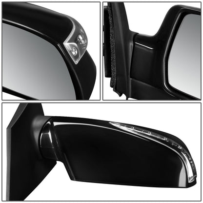 RETROVISOR MIRROR - OEM - 10-15 HYUNDAI TUCSON - POWERED - TEXTURED - BLACK - RIGHT