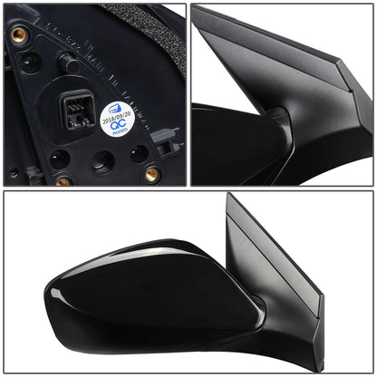 RETROVISOR MIRROR - OEM - 12-17 HYUNDAI ACCENT - POWERED - BLACK - RIGHT