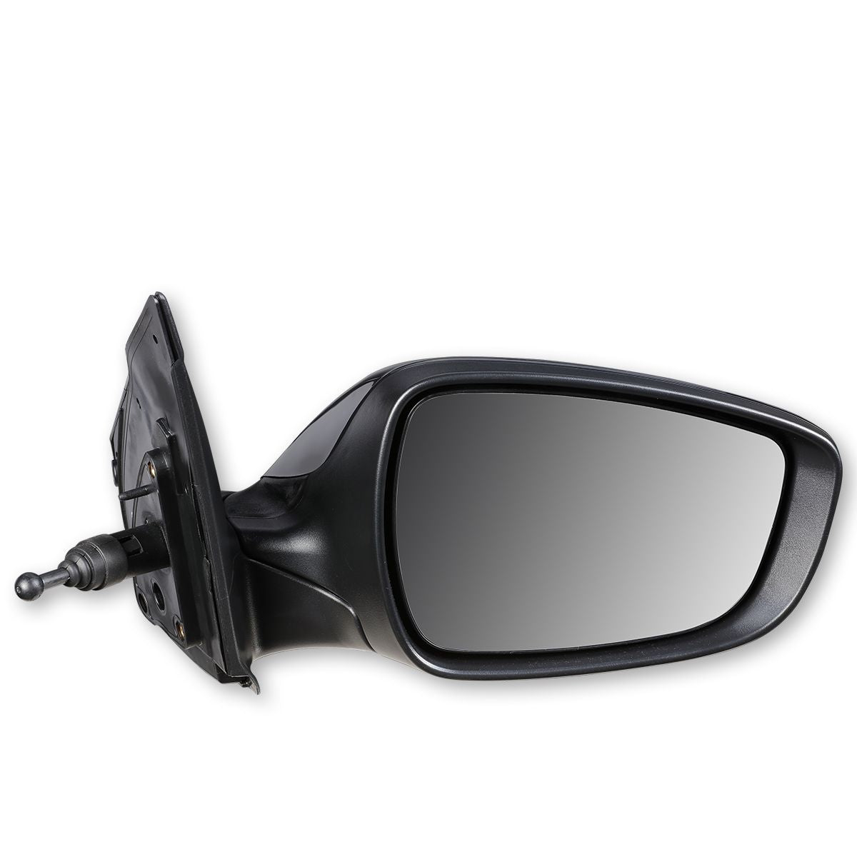 RETROVISOR MIRROR - OEM - 12-17 HYUNDAI ACCENT - MANUAL - BLACK - RIGHT