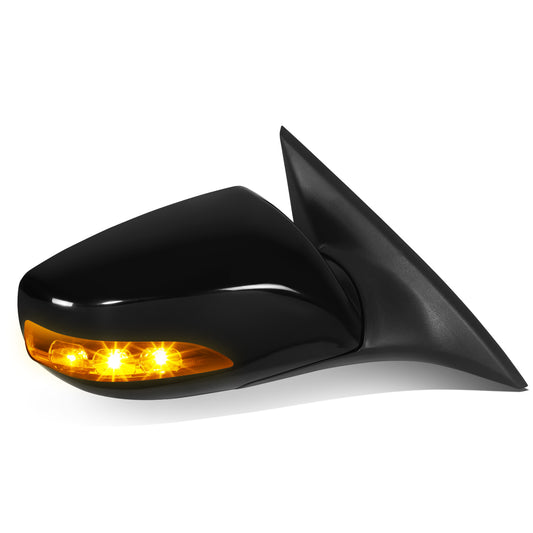 RETROVISOR MIRROR - OE STYLE - HYUNDAI GENESIS COUPE 2010-2016 - WITH POWER WITH TURN SIGNAL - PASSENGER RIGHT SIDE - BLACK