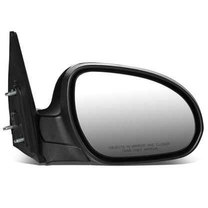RETROVISOR MIRROR - OEM - 07-10 HYUNDAI ELANTRA - POWERED - HEATED - FOLDING - BLACK MATERIAL - RIGHT