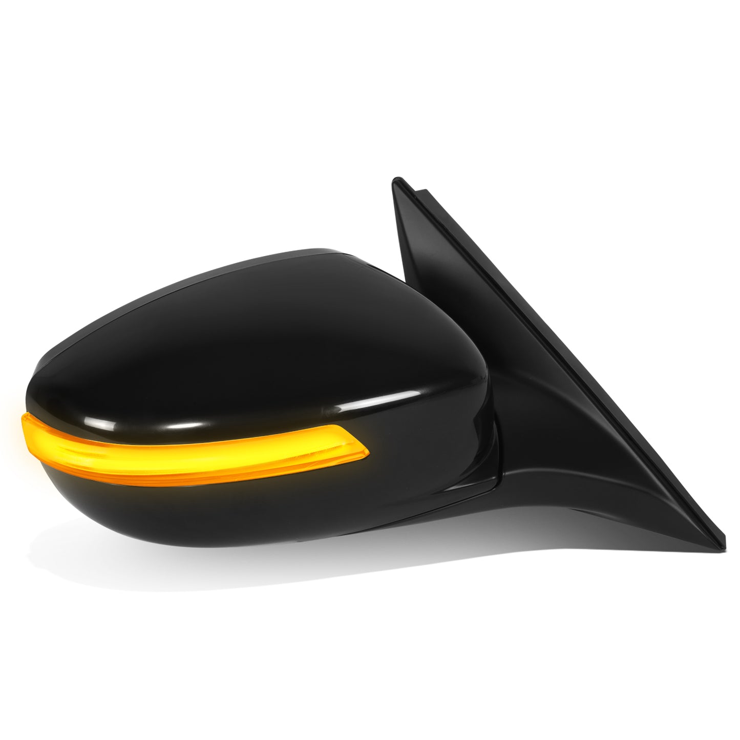 RETROVISOR MIRROR - OE STYLE - HYUNDAI GENESIS 2009-2014 - WITH POWER WITH HEATED GLASS WITH TURN SIGNAL - PASSENGER RIGHT SIDE - BLACK