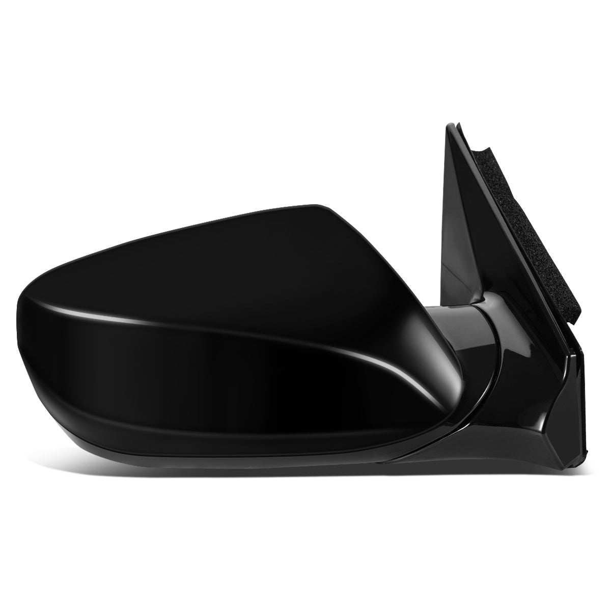 RETROVISOR MIRROR - OEM - 13-16 HYUNDAI SANTA FE - POWERED - FOLDING - BLACK MATERIAL - RIGHT