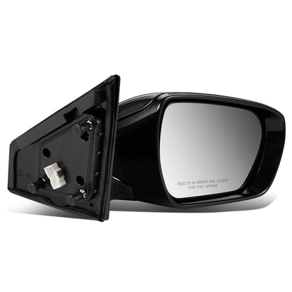 RETROVISOR MIRROR - OEM - 13-16 HYUNDAI SANTA FE - POWERED - FOLDING - BLACK MATERIAL - RIGHT