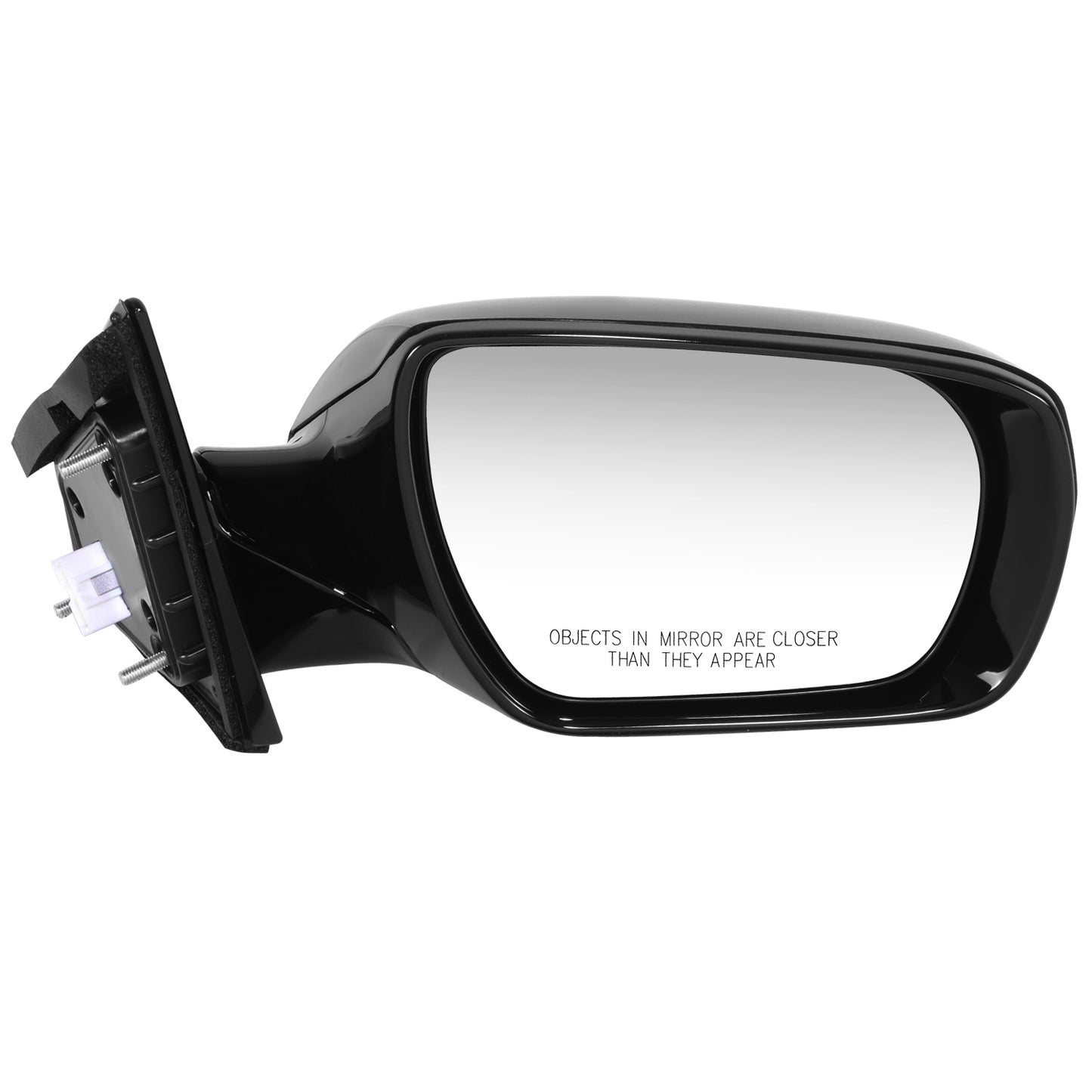 RETROVISOR MIRROR - OE STYLE - HYUNDAI SANTA FE SPORT 2013-2016 - WITH POWER WITH HEATED GLASS - PASSENGER RIGHT SIDE - BLACK