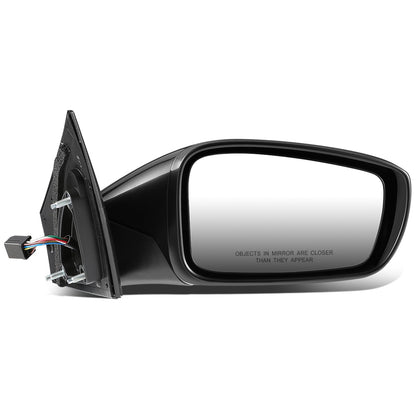 RETROVISOR MIRROR - OEM - 11-14 HYUNDAI SONATA - POWERED - HEATED - W/ SIGNAL LIGHT - FOLDING - BLACK MATERIAL - RIGHT
