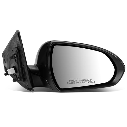 RETROVISOR MIRROR - OEM - 18-20 HYUNDAI ACCENT - POWERED - HEATED - W/ SIGNAL LIGHT - FOLDING - BLACK MATERIAL - RIGHT