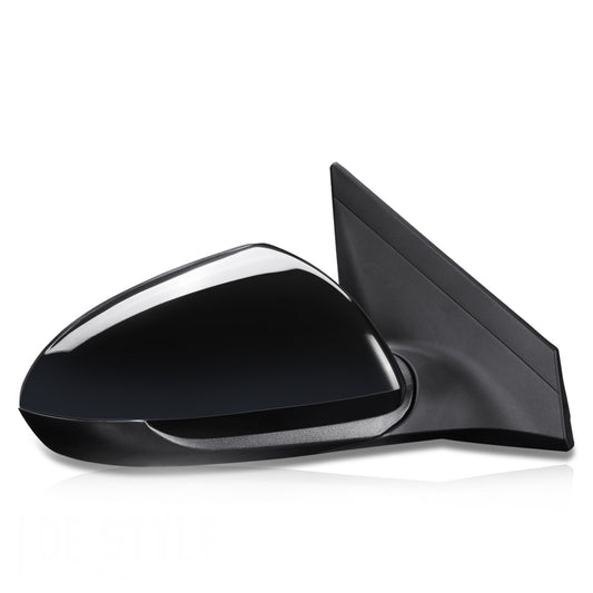 RETROVISOR MIRROR - OEM - 17-18 HYUNDAI ELANTRA - POWERED - HEATED - FOLDING - BLACK MATERIAL - RIGHT