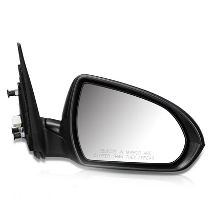 RETROVISOR MIRROR - OEM - 17-18 HYUNDAI ELANTRA - POWERED - HEATED - FOLDING - BLACK MATERIAL - RIGHT
