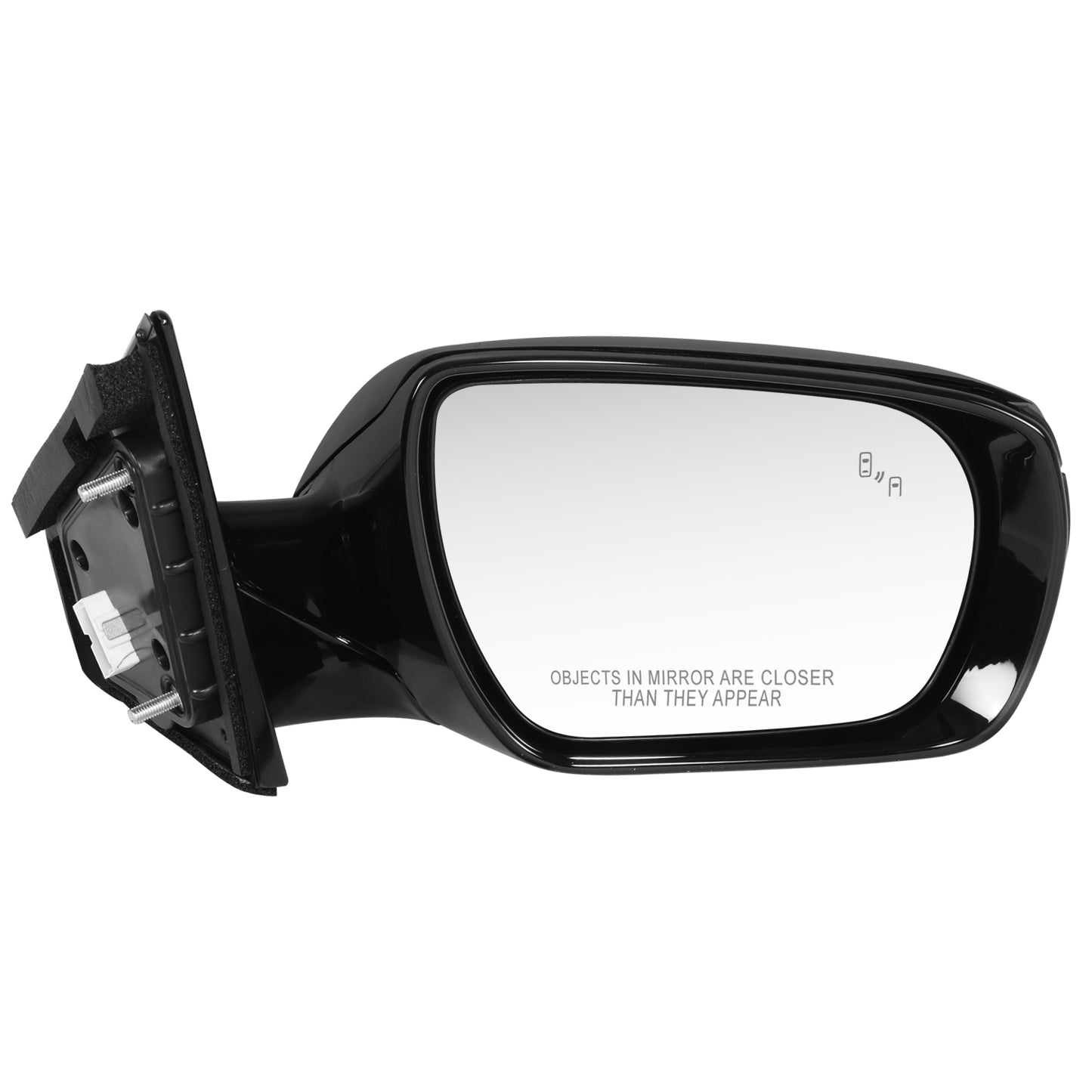 RETROVISOR MIRROR - OE STYLE - HYUNDAI SANTA FE SPORT 13-18 - WITH MEMORY WITH HEATED GLASS WITH TURN SIGNAL WITH BLIND SPOT - PASSENGER SIDE - PAINT TO MATCH - BLACK