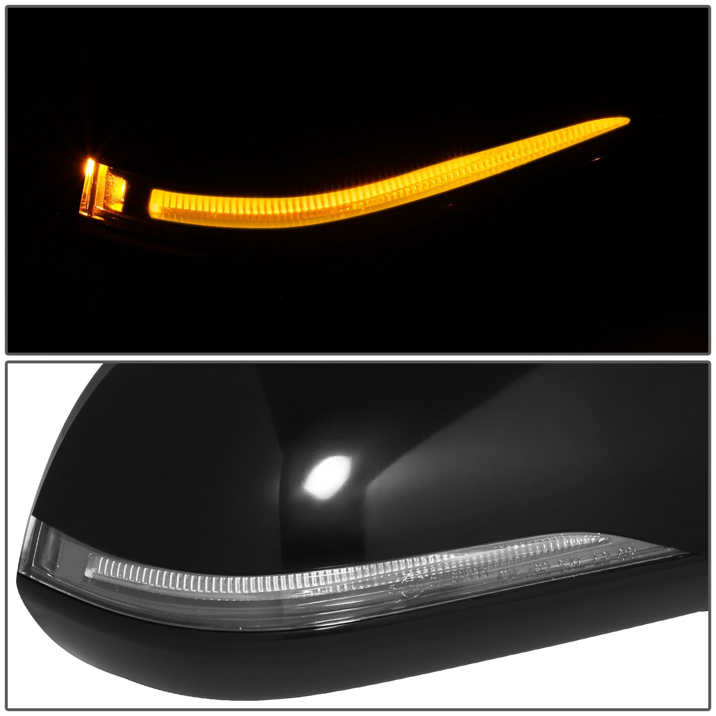 RETROVISOR MIRROR - HYUNDAI SONATA 2018-2019 - WITH MEMORY - WITH HEATED GLASS - WITH BLIND SPOT - OE STYLE - PASSENGER RIGHT SIDE