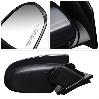 RETROVISOR MIRROR - OEM - 16-18 HYUNDAI TUCSON - POWERED - HEATED - FOLDING - BLACK MATERIAL - RIGHT