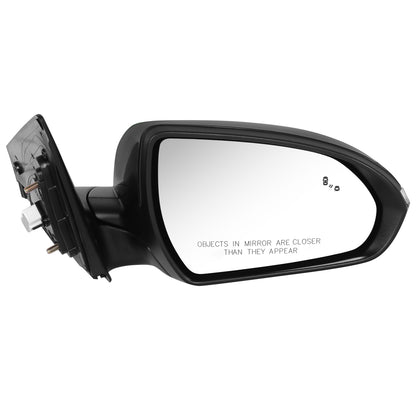 RETROVISOR MIRROR - OE STYLE - HYUNDAI ELANTRA 2017-2018 - WITH POWER WITH HEATED GLASS WITH TURN SIGNAL WITH BLIND SPOT KOREA BUILT - PASSENGER RIGHT SIDE - BLACK