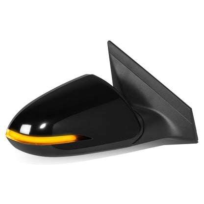 RETROVISOR MIRROR - OE STYLE - HYUNDAI ELANTRA 2017-2018 - WITH MEMORY WITH HEATED GLASS WITH TURN SIGNAL WITH BLIND SPOT KOREA BUILT - PASSENGER RIGHT SIDE - BLACK