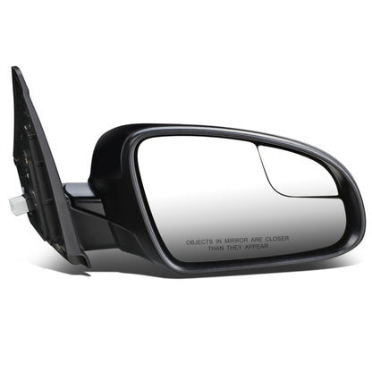 RETROVISOR MIRROR - OEM - 18-20 HYUNDAI KONA - POWERED - FOLDING - BLACK MATERIAL - RIGHT